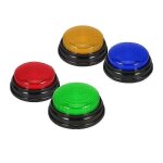 Buzzers de rponses de jeux tlviss avec lumires et sons (lot de 4) : pour les jeux - questionnaires ...