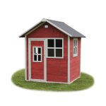 Cabane bois exit loft 100 rouge