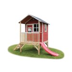 Cabane bois exit loft 300 rouge