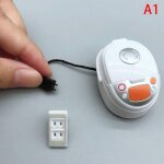 Cble de charge a prise miniature 1:12, pour mini appareils electriques, pour dcalcomanies de maison ...