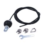 Cble de gymnastique en acier robuste, accessoires de poulie de fitness, bras biceps, equipement d'entranemen ...