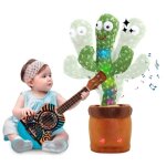 Cactus qui danse et r�p�te francais, le cactus qui parle et qui danse, talking cactus peluche musical ...