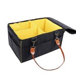 Caddie a couches portable pour bébé, grande taille, bacs de rangement pour table a langer ou panier de ... Caddie a couches portable pour bébé, grande taille, bacs de rangement pour table a langer ou panier de ...