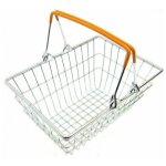 Caddies de supermarch miniatures en mtal pour enfants, panier, jouets d'apprentissage prcoce, jeux ...