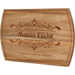 Cadeau d'anniversaire pour maman - planche a dcouper en bois d'acacia de qualit suprieure avec rainure ...