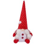 Cadeaux pour enfants, d�corations de no�l sans visage, ornements de poup�e en peluche naine scintillante, ...