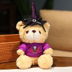 Cadeau fantme citrouille ours poupe peluche t - shirt ours en peluche poupe ornements t - shirt violet ...