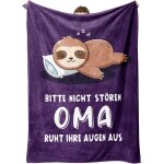 Cadeaux pour grand - mre, cadeau de grand - mre, couverture douillette, cadeau d'anniversaire, cadeau ...