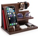Cadeaux pour homme - organisateur de chevet - cadeau d'anniversaire pour lui - station d'accueil pour ...