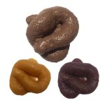 Cadeau de merde, jouets amusants, faux caca, maillet, mochi, anti - stress, squishy, blague