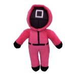 Cadeau de nol pour enfants, cadeau de nol, tlvis, jeu de calmar, soldat, jouet en peluche, doux ...