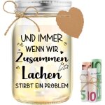 Cadeau pour petite amie, bouteille lumineuse led avec dicton, cadeau de meilleure amie, cadeau d'amiti, ...