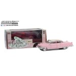 Cadillac fleetwood series 60 rose toit blanc 1955 1 / 24 greenlight
