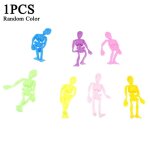 Cadre en caoutchouc tpr souple pour cr�ne, squelette extensible, jouet amusant d'halloween, remplissage ...