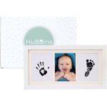 Cadre empreinte main pied bebe avec encre non toxique, kit empreinte bebe pour cadeau bebe naissance, ...