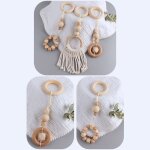 Cadre nordique en bois pour salle de sport pour bébé, pièces / ensemble, pendentifs, porte - vêtements, ... Cadre nordique en bois pour salle de sport pour bébé, pièces / ensemble, pendentifs, porte - vêtements, ...