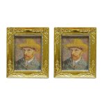 Cadre photo miniature pour maison de poupée, 2 pièces, echelle 1:12, jouet, décoration de la maison, ... Cadre photo miniature pour maison de poupée, 2 pièces, echelle 1:12, jouet, décoration de la maison, ...