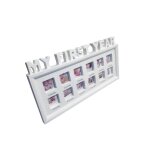 Cadre photo en plastique pour enfants de 0 a 12 mois, bricolage cratif, affichage d'images  my first ...