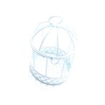 Cage multicolore en fer pour maison de poupée, 3 styles 1:12, meubles miniatures, ornement de bureau, ... Cage multicolore en fer pour maison de poupée, 3 styles 1:12, meubles miniatures, ornement de bureau, ...