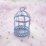 Cage a oiseaux en métal echelle 1:12, maison de poupée miniature couleur or en fer, ornement de cage ... Cage a oiseaux en métal echelle 1:12, maison de poupée miniature couleur or en fer, ornement de cage ...