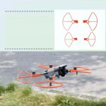 Cage orange de protection de drone anti - collision - lichifit - pour dji mini 5 pro