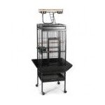 Cage perroquet metal blue parrot