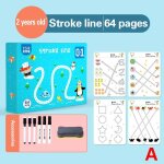 Cahier de traage magique rutilisable, cahier de calligraphie, cahier de pratique, livre de dessin, ...