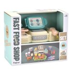 Caisse enregistreuse alimentaire pour enfant, jouets pour faire semblant de jouer au restaurant