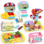 Caisse enregistreuse pour enfants, fruits, légumes, desserts, jouets éducatifs pour enfants, cadeaux Caisse enregistreuse pour enfants, fruits, légumes, desserts, jouets éducatifs pour enfants, cadeaux