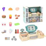 Caisse enregistreuse pour enfants, jeux de nourriture pour enfants, cuisine, supermarch, simulation ...
