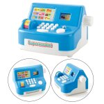 Caisse enregistreuse raliste a piles pour filles et garons, jouets educatifs prcoces