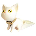 Cale porte en forme de chat bloque porte bloc animal blanc * dimensions : 17 x 11, 5 x 8 cmfonctions ...