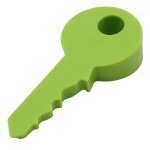 Cale de protection des doigts en silicone, style cl mignonne, dcoration de la maison, scurit des ...
