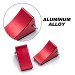 Cale de roue en alliage d'aluminium, 2 pièces, bloc de fixation de voiture rc pour voiture rc 1 / 14 ... Cale de roue en alliage d'aluminium, 2 pièces, bloc de fixation de voiture rc pour voiture rc 1 / 14 ...