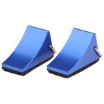 Cales de roues en métal, 2 pièces, arrêt de pneu pour 1 / 10 rc, jouet commandes radio de voiture Cales de roues en métal, 2 pièces, arrêt de pneu pour 1 / 10 rc, jouet commandes radio de voiture