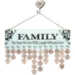 Calendrier d'anniversaire familial unique - cadeau id�al pour les mamans, les grands - m�res et les familles ...