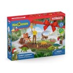 Calendrier de l'avent dinosaures schleich jurassic - figurines animaux dinos et accessoires - set jouets ...