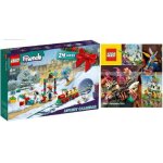 Calendrier de l'avent lego 41758 friends 2023 - 231 pieces + 1 catalogue lego 2023 - set 2 en 1 - noel ...