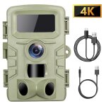 Caméra de chasse à vision nocturne infrarouge 46 led, 48mp 4k, caméra de chasse, déclencheur 0. 3 - 0. ... Caméra de chasse à vision nocturne infrarouge 46 led, 48mp 4k, caméra de chasse, déclencheur 0. 3 - 0. ...