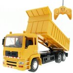 Camion a benne 1 / 24, jouet pour enfants avec musique, led, t�l�commande 8ch, camion a benne, voiture ...