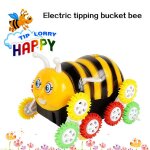 Camion � benne d'abeille �lectrique pour enfants, jouet �ducatif, cadeau d'anniversaire et de no�l