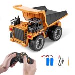 Camion a benne basculante tlcommand, 9 canaux, camion - benne rc 1:18, jouet vhicule construction, ...