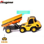 Camion a benne basculante t�l�command�, nouveaux jouets am�lior�s 5ch 4wd v�hicules d'ing�nierie de constructi ...