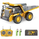 Camion benne tlcommande pour enfants a partir de 6 a 12 garons, 9 canaux, avec lumire et effets ...