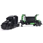 Camion pas de bo�te - m�langeur de ciment de ville, 1143 pi�ces, camion d'ing�nierie, blocs de construction, ...