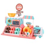 Camion de bonbons et glaces pour enfants, jouet donuts, supermarch, fille et garon, ensemble de maison ...