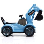Camion de construction electrique amusant, pelleteuse, modle de musique lgre de dessin anim, jouet ...