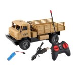 Camion de construction electrique rc 4ch 1:20, radio l�g�re led, t�l�commande 4wd, v�hicules d'ing�nierie ...
