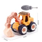 Camion de d�tail cr�atif chargement d�chargement plastique bricolage camion jouet assemblage ing�nierie ...