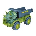 Camion �l�vateur � dinosaures, jouet de construction, camion � benne mobile, grue � b�ton, transformation ...
